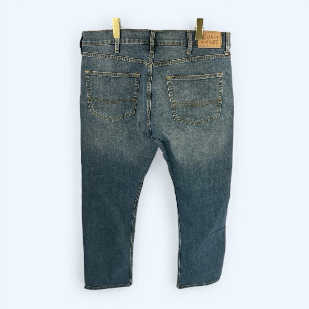 Levi's Signature Series Men's Straight Stretch Jeans 38x32 (38x31.5)